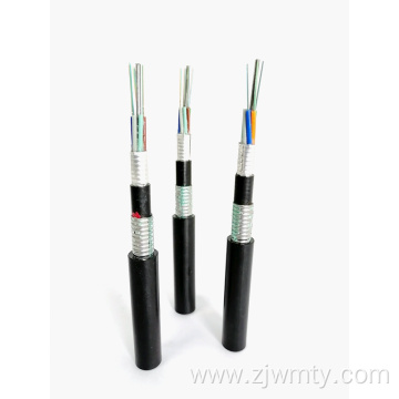 Factory Directly Wholesale 4 Core GYTA53 Fiber Cable